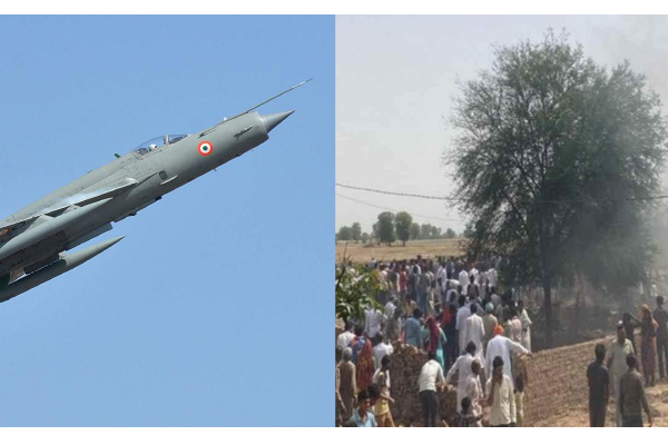 mig-21-plane-crash-in-rajasthan-2-women-killed mig-21-plane-crash-in-rajasthan-2-women-killed