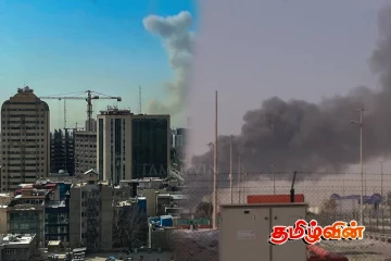 ஈரான் தலைநகர் டெஹ்ரான் மீது இஸ்ரேல் சரமாரித் தாக்குதல்