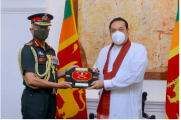 இந்திய இராணுவத்தினரின் உதவிகளுக்கு இந்திய இராணுவ தளபதியிடம் பாராட்டு தெரிவித்த மகிந்த!