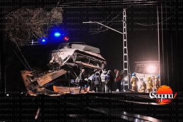 හිම කුණාටුවෙන් බිහිසුණු දුම්රිය අනතුර - අයෙක් මරුට 37කට තුවාල