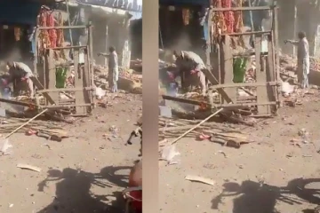 சந்தைப் பகுதியில் பயங்கர குண்டுவெடிப்பு; 5 பேருக்கு நேர்ந்த சோகம்!