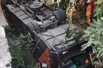 பிரேசிலில் கோர விபத்தில் சிக்கிய பேருந்து ; 16 பேர் பலி