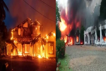 வீடுகளை இழந்த அமைச்சர்கள் மற்றும் நாடாளுமன்ற உறுப்பினர்களுக்கு தற்காலிக வீடுகள்