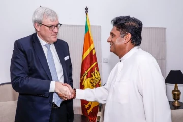 இலங்கைக்கான புதிய பிரித்தானிய உயர்ஸ்தானிகர் : சஜித்திற்கு இடையில் விசேட சந்திப்பு