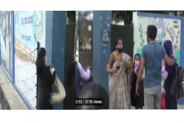 ஹிஜாப் அணிந்து வந்ததால் தடுத்து நிறுத்தப்பட்ட மாணவிகள் - மீண்டும் சர்ச்சை