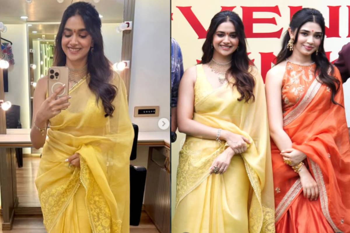 கீர்த்தி சுரேஷை ஓரங்கட்டி க்ரித்தி ஷெட்டியிடம் மூத்த இயக்குநர் செய்த செயல்!! | Raghavendra Rao For Keerthy Suresh Krithi Shetty