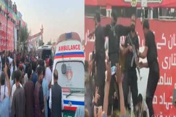 இம்ரான் கான் மீது தாக்குதல்..! துப்பாக்கிச் சூட்டுக்கு இலக்காகி காயம் - தாக்குதல்தாரி பலி (படங்கள்)