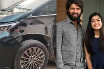 நொருங்கிய கார்.. நிச்சயதார்த்தம் முடிந்த மூன்றே நாளில் விபத்தில் சிக்கிய விஜய் தேவரகொண்டா