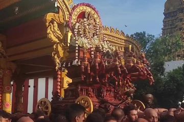 வரலாற்றுச் சிறப்புவாய்ந்த நல்லூர் கந்தசுவாமி ஆலய சூர்யோற்சவ உற்சவம்!