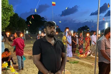 இரட்டைவாய்க்கால் மாவீரர் துயிலும் இல்லத்தில் உணர்வுபூர்வமாக அஞ்சலி