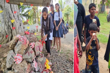 வட்டுக்கோட்டை பொன்னைாலையிலும் முள்ளிவாய்க்கால் கஞ்சி வழங்கும் நிகழ்வு