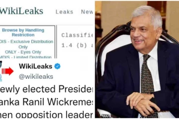 "..ලංකාවට ලබා දෙන ආර්ථික ආධාර අත්හිටුවන්න.." රනිල් ජපානයෙන් ඉල්ලයි - රනිල් සම්බන්ධ 2007 ලියවිල්ලක් විකිලීක්ස් හදිසියේම එළියට දායි..!