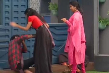 அமுதவானனை விளையாட்டாக அடித்த இலங்கை பெண்! பிக்பாஸ் வீட்டில் நடந்தது என்ன?