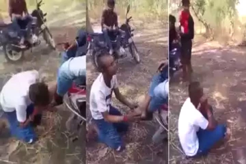 தலித் சிறுவனை அடித்து, கால்களை நக்க வைத்த சம்பவம்: வெளியான வீடியோ ஆதாரம்