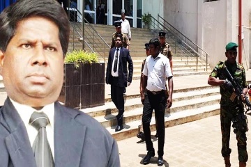 அதிரடிப்படையின் விசேட பாதுகாப்புடன் நீதிமன்றத்திற்கு வருகைதந்த நீதிபதி இளஞ்செழியன்