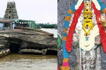 பெரும் வெள்ளத்தாலும் அசைக்க முடியாத குறுக்குத்துறை முருகன் கோயில்