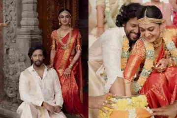 கோலாகலமாக நடந்த உமாபதி-ஐஸ்வர்யா திருமணம், புகைப்படங்கள் இதோ.... படு சந்தோஷத்தில் தம்பி ராமைய்யா, அர்ஜுன்