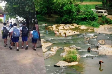 குளிக்கச் சென்ற பாடசாலை மாணவர்கள் நால்வர் மரணம்