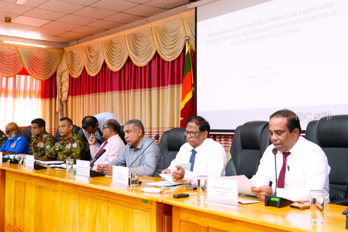 வன்னியில் இராணுவத்தினர் வசமுள்ள காணிகள் விரைவில் விடுவிக்கப்படும் : பிரதியமைச்சர் உறுதி | Land Release Under The Military Control In Vanni வன்னியில் இராணுவத்தினர் வசமுள்ள காணிகள் விரைவில் விடுவிக்கப்படும் : பிரதியமைச்சர் உறுதி | Land Release Under The Military Control In Vanni