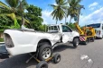 දක්ෂිණ අධිවේගී මාර්ගයේ සිදුවූ භයානක අනතුරට හේතුව මෙන්න- කැබ් රථයේ පිස්සු වැටුණු වේගය නිසා වාහන 10ක් එකිනෙක හැපෙයි