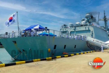 කොරියානු ජනරජ නාවික හමුදාවේ නෞකාවක් කොළඹට ආවේ ඇයි?