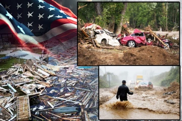 அமெரிக்காவை தாக்கிய ஹெலன் சூறாவளியால் 116 பேர் பலி