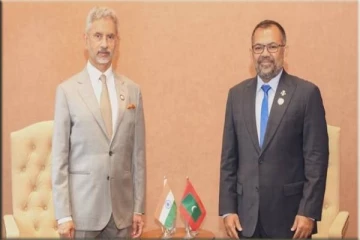 ஜெய்சங்கரை சந்தித்த மாலைதீவு வெளியுறவுத் துறை அமைச்சர்