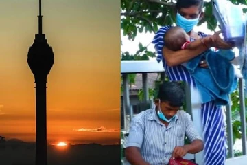 கொழும்பில் 5 வயது மகனுடன் வீதியில் தந்தை! பின்னணியில் பெரும் அவலநிலை(Video)