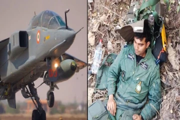 இந்தியாவில் இரவு நேரம் போர் விமானம் வெடித்து சிதறியதால் பரபரப்பு