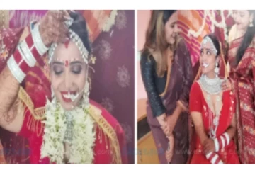 தன்னைத்தானே திருமணம் செய்த ஷாமா பிந்து  வைரலாகும் வீடியோ