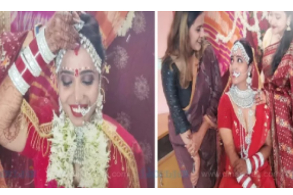 தன்னைத்தானே திருமணம் ஷாமா பிந்து - வைரலாகும் வீடியோ - ஷாக்கான நெட்டிசன்கள் - தமிழ்நாடு