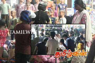 கிளிநொச்சியில் தமிழ் சிங்கள புத்தாண்டு பொருள் கொள்வனவில் மக்கள் ஆர்வம்