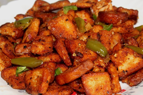 மீந்து போன பிரெட்டில் சூப்பரான சுவையான பிரெட் சில்லி.... ஓட்டல் சுவையில் ஐந்தே நிமிடத்தில் செய்யலாம்! | Bread Chilli Bread