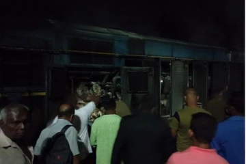 கொழும்பில் இருந்து சென்ற ரயிலில் ஏற்பட்ட பரபரப்பு