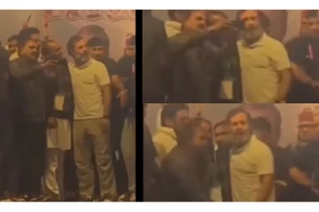 செல்ஃபி எடுக்கும் போது தொழிலாளியின் கையை தட்டிவிட்ட ராகுல் காந்தி - வைரலாகும் வீடியோ..!