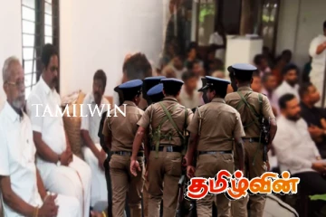 மாவையின் வீட்டில் பொலிஸார் விசாரணை!