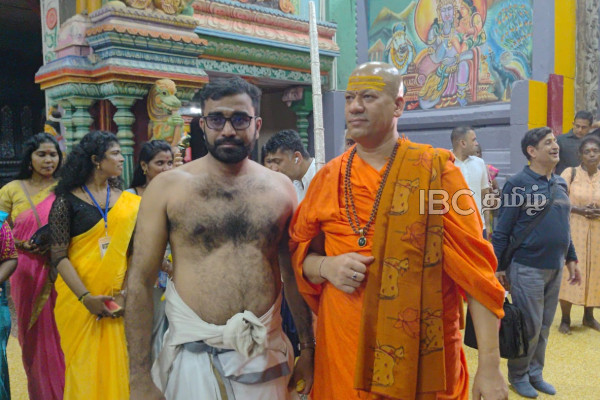 அயோத்தி சிவ ஆலய தலைமைப் பூசாரி யாழ் வருகை | Ayodhya Temple Chief Priest Delegation Arrives Sl அயோத்தி சிவ ஆலய தலைமைப் பூசாரி யாழ் வருகை | Ayodhya Temple Chief Priest Delegation Arrives Sl