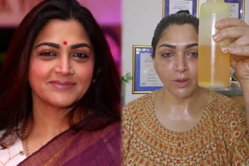 நடிகை குஷ்பு சரும அழகின் ரகசியம் இதுதான்.., இந்த ஒரு எண்ணெய் போதும்