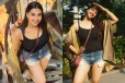 மீனாட்சி சவுத்ரி வெளிநாட்டில் ஹாட் உடையில் வலம் வந்த ஸ்டில்கள்