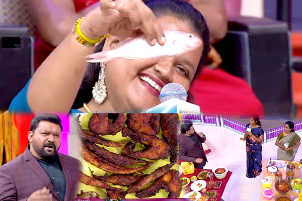 Neeya Naana: என்னது மீன் இப்படி சத்தம் கொடுக்குமா? வாயடைத்துப் போன கோபிநாத் | Neeya Naana Fish Lovers With Fish Cookers