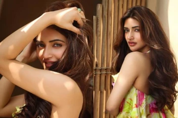 நடன குயின் நடிகை ஸ்ரீலீலா சொக்க வைக்கும் அழகில் சில போட்டோஸ்