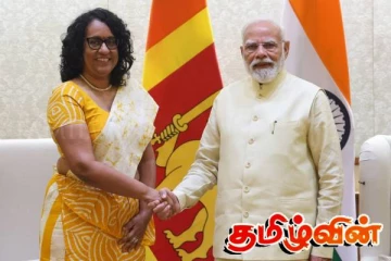 ஹரிணி - மோடி டெல்லியில் சந்திப்பு