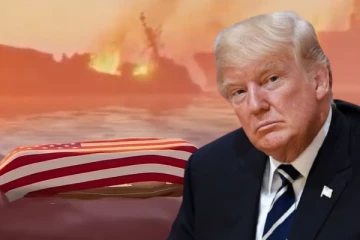 அமெரிக்க கொடி போர்த்தப்பட்ட சவப்பெட்டிகள் ; ஹவுத்தி வெளியிட்ட காணொளியால் அதிர்ச்சி!