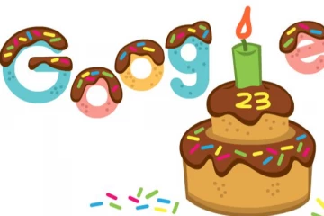 கூகுளுக்கு இன்று 23வது பிறந்தநாள்! அசத்தலான டூடூள் வெளியானது