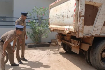 உறங்கிக் கொண்டிருந்த இளம் குடும்பஸ்தரின் உயிரை பறித்த டிப்பர் ; தமிழர் பகுதியில் சம்பவம்