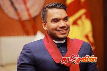 10 ஆண்டுகளுக்குப் பிறகு நாமலின் தலைமையக விஜயம்