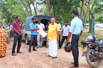 கிளிநொச்சியில் தடுத்து நிறுத்தப்பட்ட இராணுவ முகாம் காணி அளவீட்டு பணிகள்