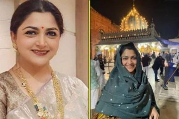 நம்ம குஷ்புவா இது? தலையில் துண்டுடன் அடையாளம் தெரியாமல் மாறிய புகைப்படம்