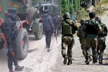 பதுங்கி இருந்த பயங்கரவாதிகள் சுட்டுக்கொலை! நவீன ஆயுதங்கள் பறிமுதல்