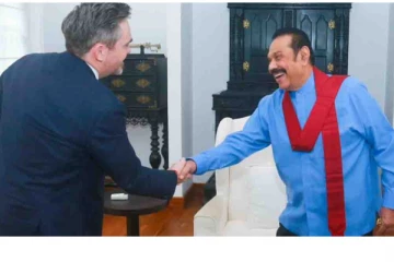 மகிந்தவை தேடிச் சென்று சந்தித்த ஐ.நா வதிவிட இணைப்பாளர்